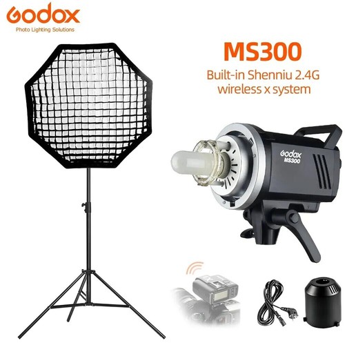 Godox ms300 studio flash luce - flash,