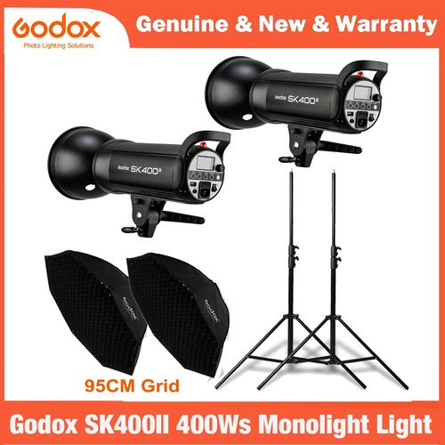 Flash godox sk400ii 400ws - 2,