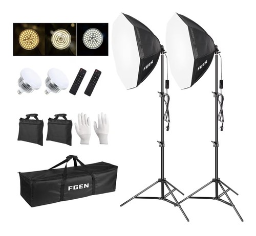 Softbox kit illuminazione - kit, illuminazione,fgen
